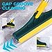 Bathroom Cleaning Brush with Wiper 2 in 1