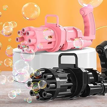 8-Hole Bubble Gun Machine