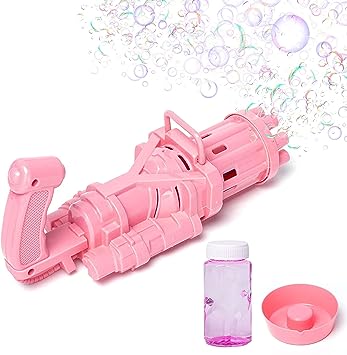 8-Hole Bubble Gun Machine