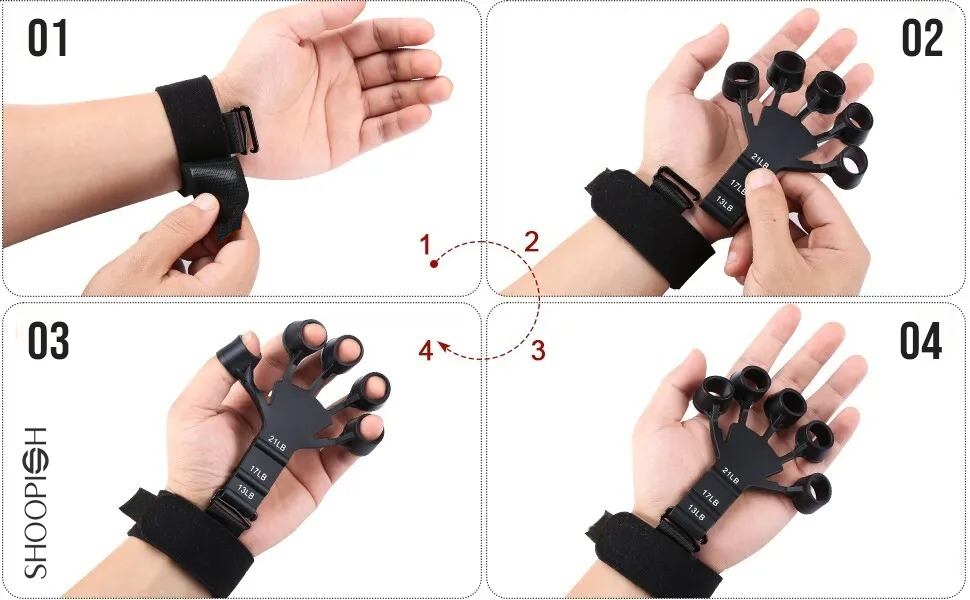 Gripster Hand Strengthening Device