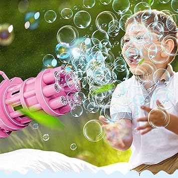 8-Hole Bubble Gun Machine